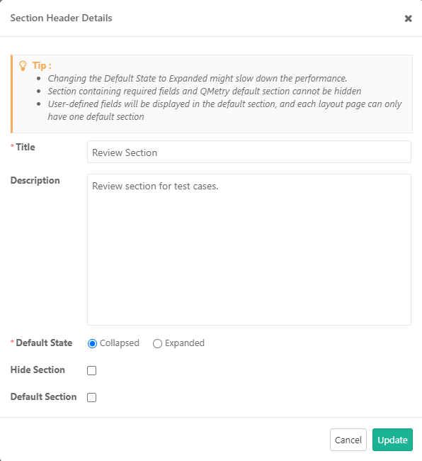 QPro_Customization_Section_details2 QPro_Customization_Section_details2