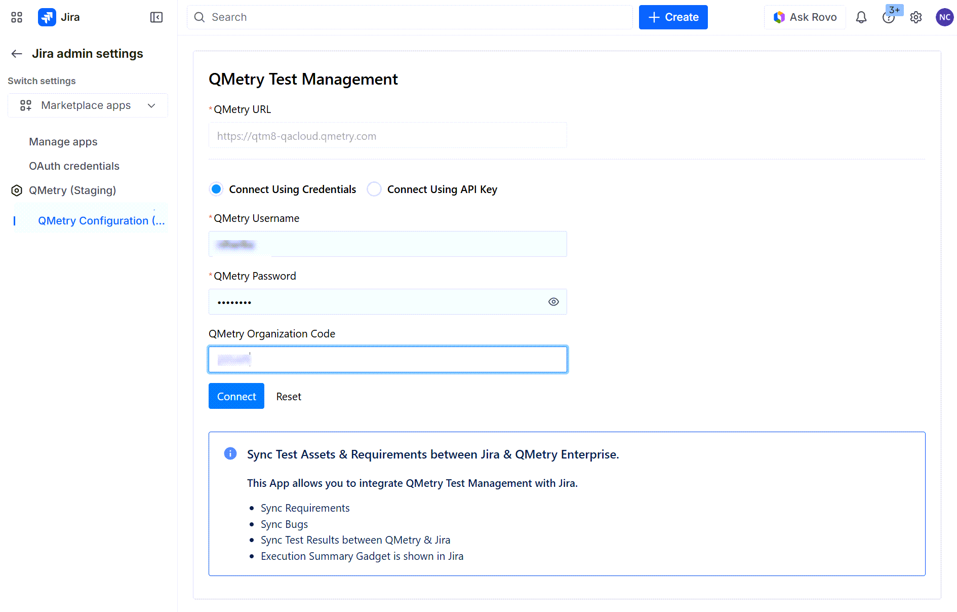 QSvr_JI_Connect_using_Credentials.png