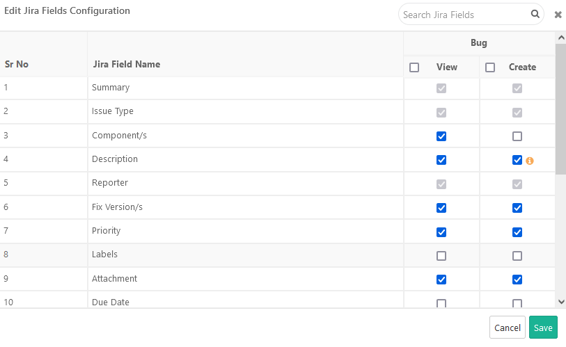 Save configuration