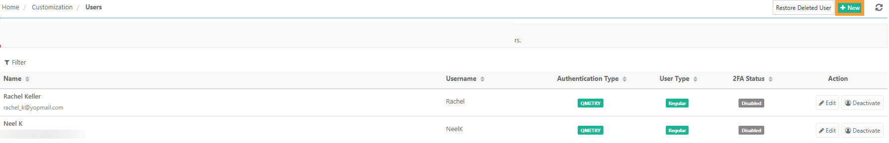 Add users